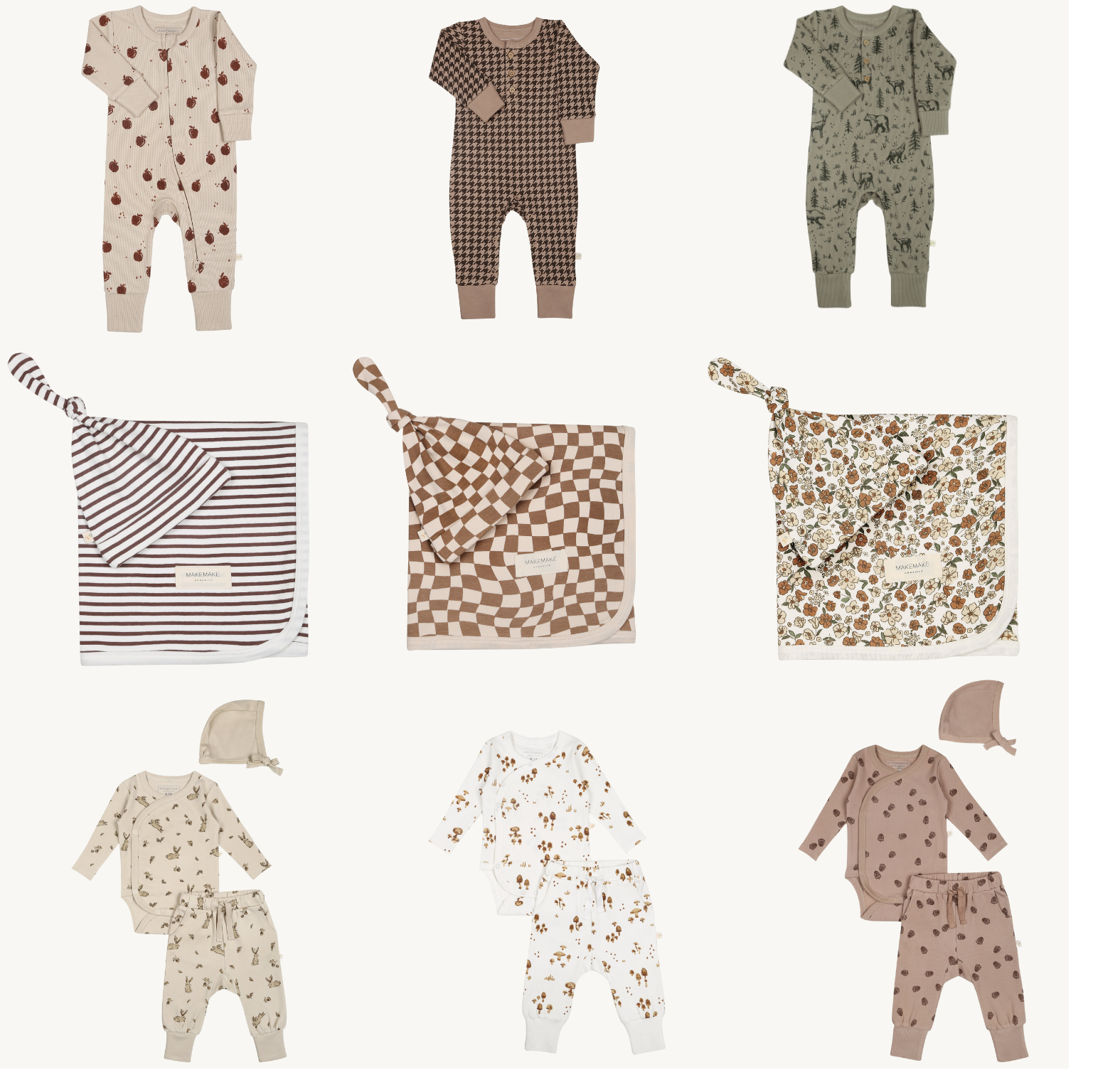 Newborn clothew and swaddles shops bundle