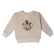Organic Fleece Sweatshirt - Pinecrest - Makemake Organics