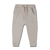 Organic Harem Pants - Oat - Makemake Organics