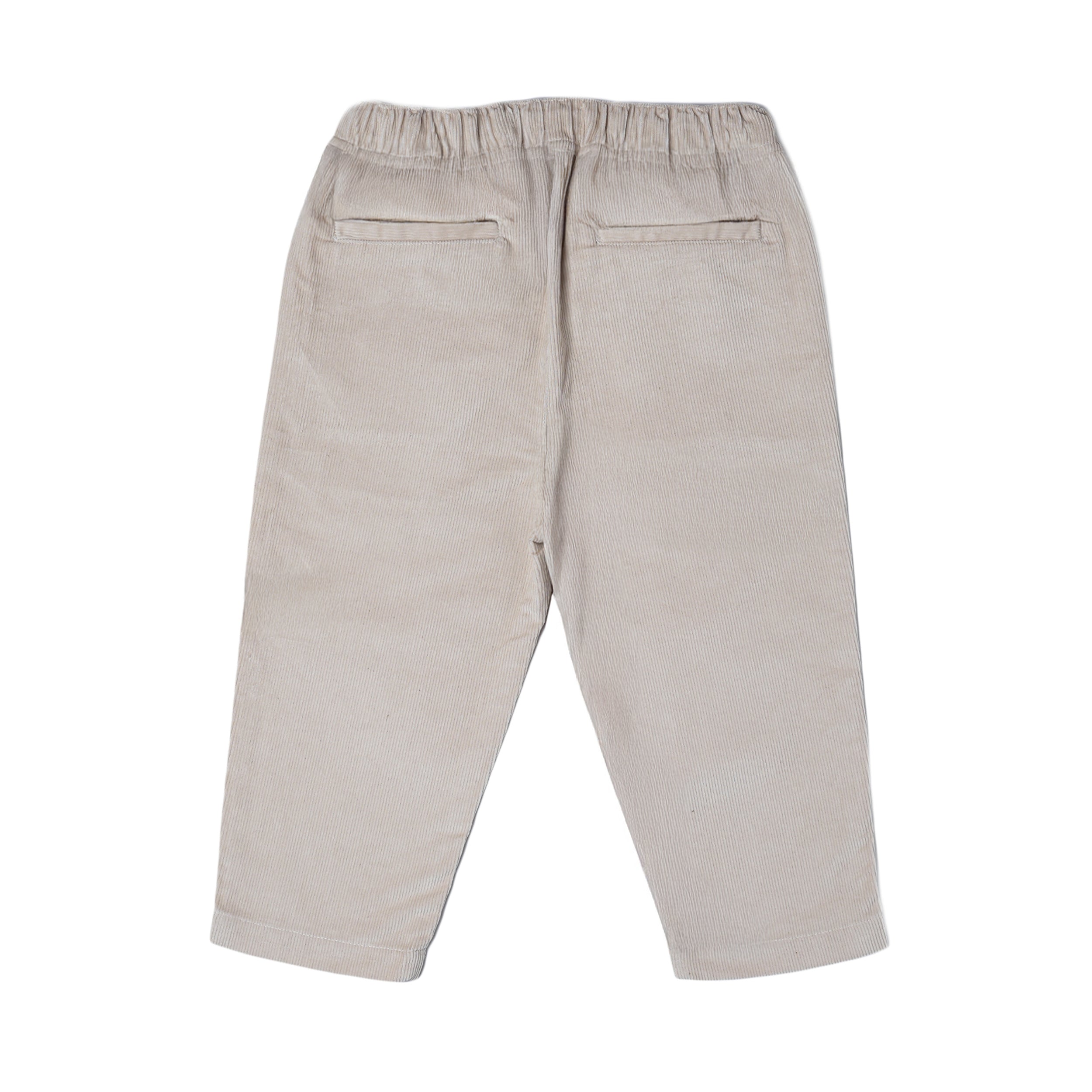 Organic Corduroy Pant - Oat - Makemake Organics