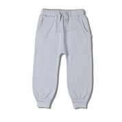 Organic Fleece Jogger Pants - Grey - Makemake Organics