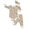 Organic Ruffle Onesie & Pants Set - Daffodil - Makemake Organics