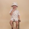 Organic Shirt & Shorts Set - Palm - Makemake Organics