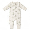 Organic 2-Way Zip Romper - Turtles - Makemake Organics