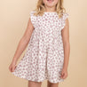 Organic Flutter Dress - Poppy - Makemake Organics