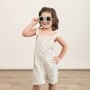 Organic Shortalls - Petals - Makemake Organics