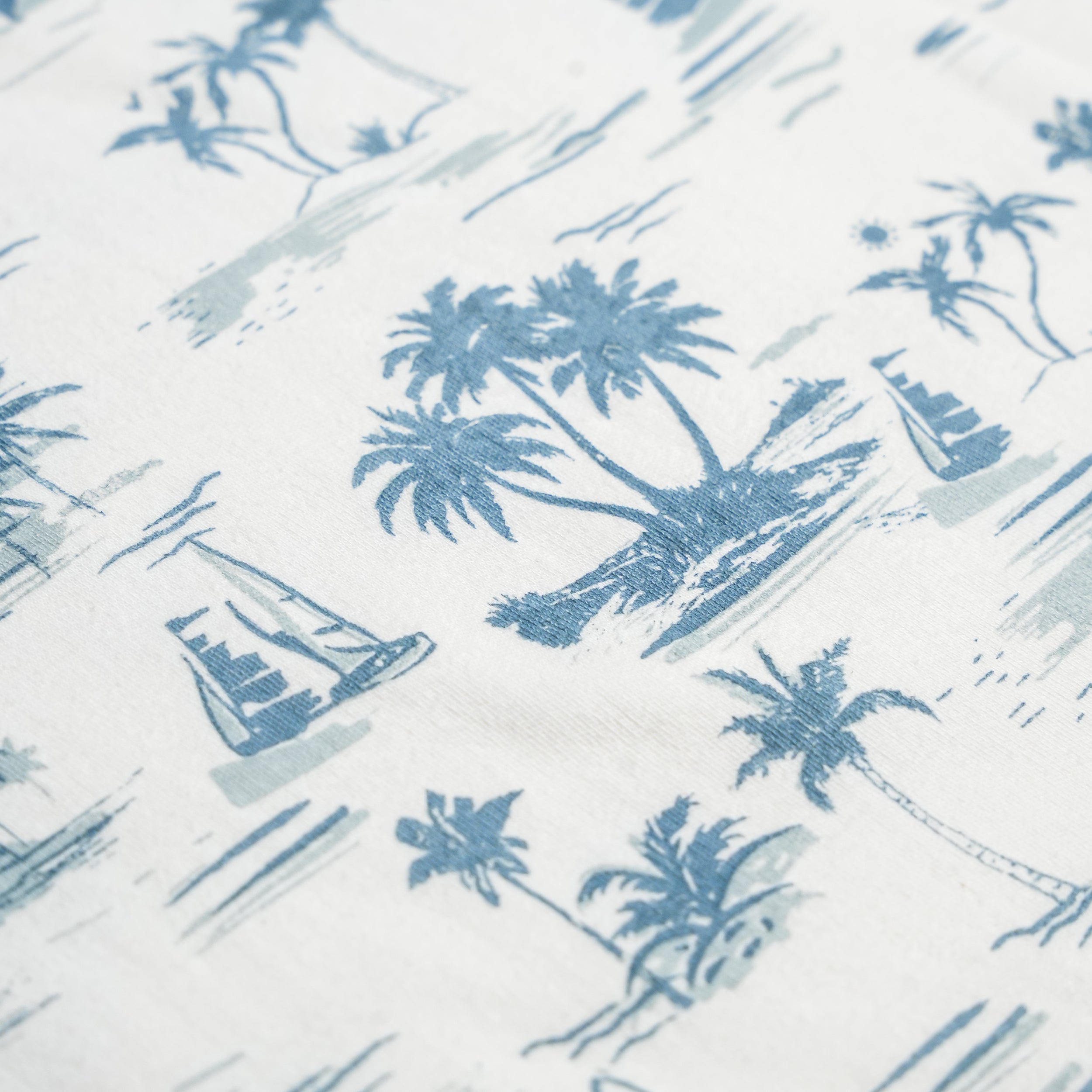 Organic Strap Tiered Dress - Coastal - Makemake Organics