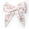 Organic Hair Bow Clip - Petit Floral - Makemake Organics