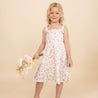 Organic Tiered Dress - Petit Floral - Makemake Organics