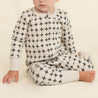 Organic 2-Way Zip Romper - Mod Dots - Makemake Organics