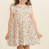 Organic Flutter Dress - Summer Garden - Makemake Organics