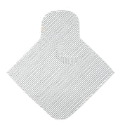 Organic Cotton Portable Changing Mat -Navy Stripes - Makemake Organics