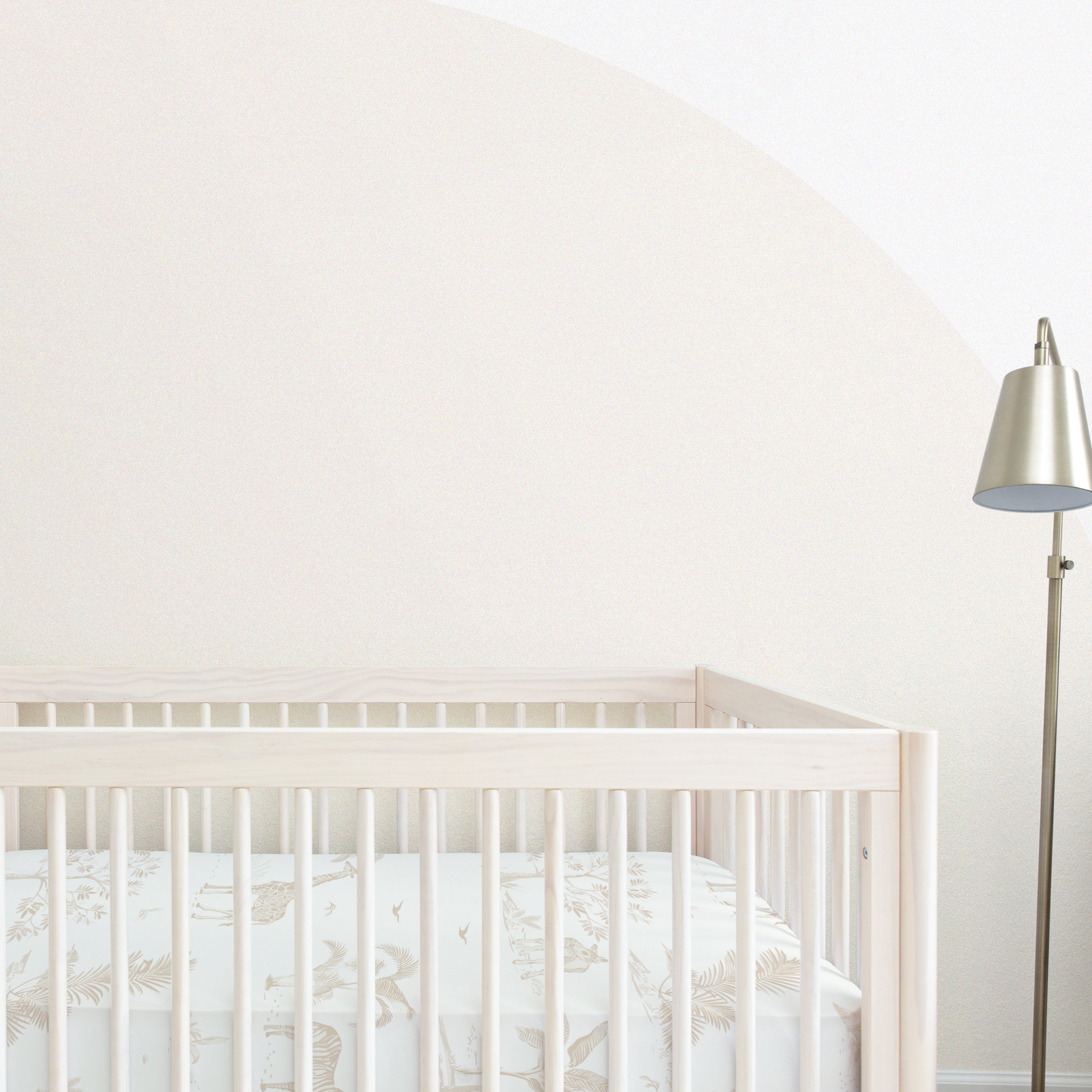 Organic Crib Sheet - Safari - Makemake Organics