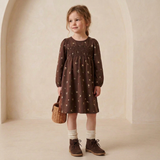 Organic Smocked Sundress - Birch