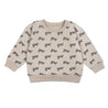 Organic Fleece Sweatshirt - Boo - Makemake Organics