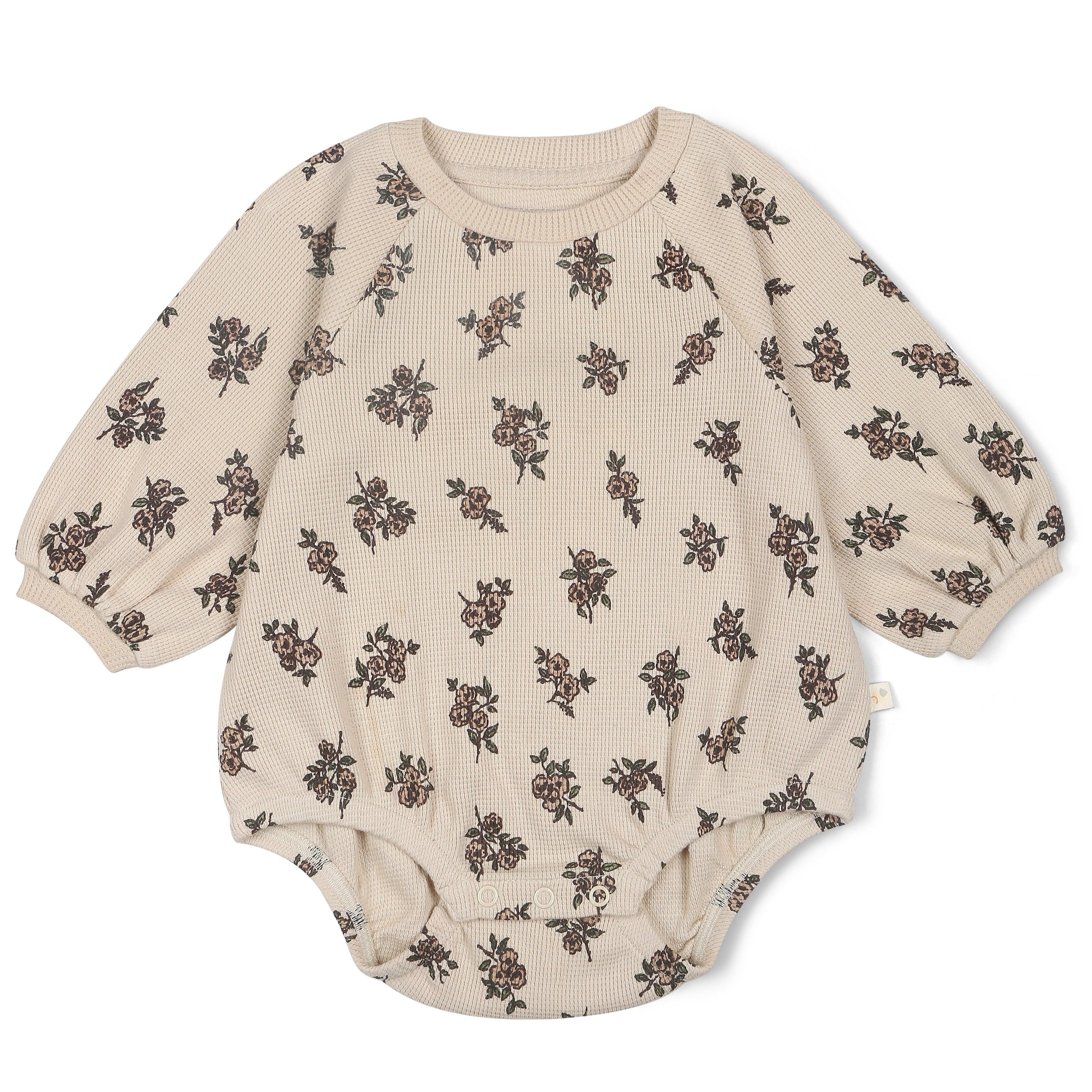 Organic Bubble Romper - Posy - Makemake Organics