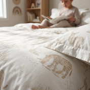Organic Duvet Cover - Safari - Makemake Organics