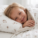 Organic Kids Quilt - Bloom & Pecan