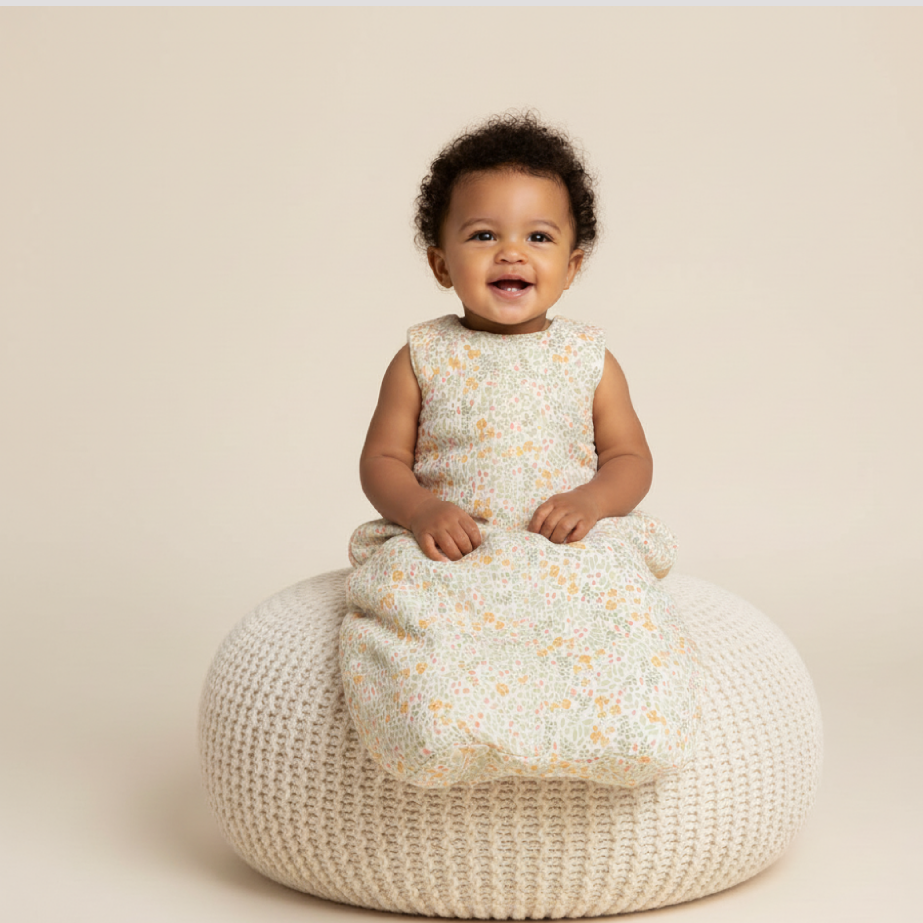 Organic Wearable Blanket - Bloomfield - Makemake Organics