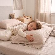 Organic Toddler Pillowcase - Pecan - Makemake Organics