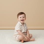 Organic Shirt & Shorts Set - Cross - Makemake Organics