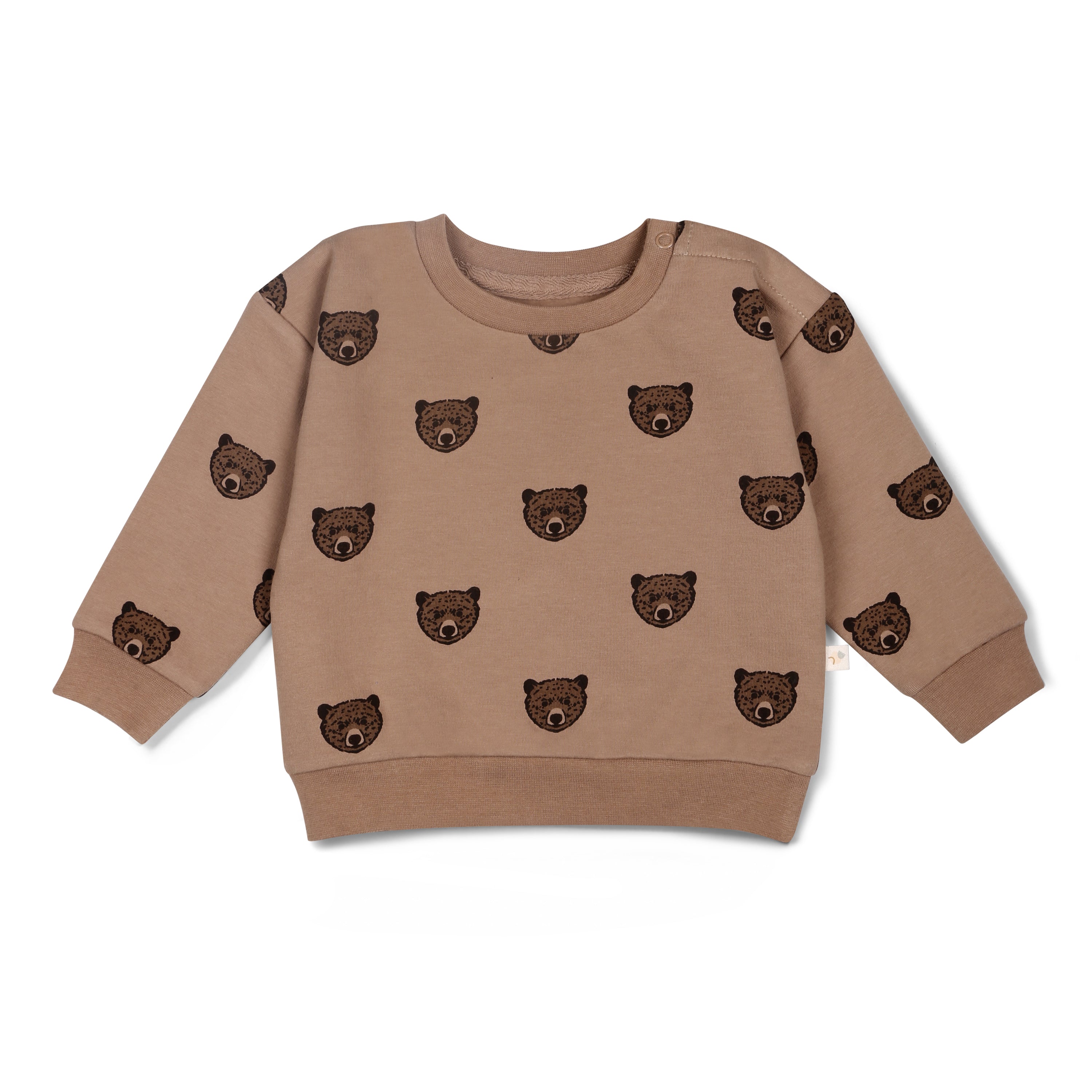 Organic Fleece Sweatshirt - Wild Bear