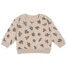 Organic Fleece Sweatshirt - Posy - Makemake Organics