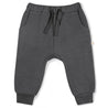 Organic Fleece Jogger Pants - Slate - Makemake Organics