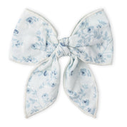 Organic Hair Bow Clip - Ivy Floral - Makemake Organics