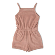 Organic Tank Romper - Clay - Makemake Organics