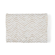Organic Portable Changing Mat - Herringbone - Makemake Organics