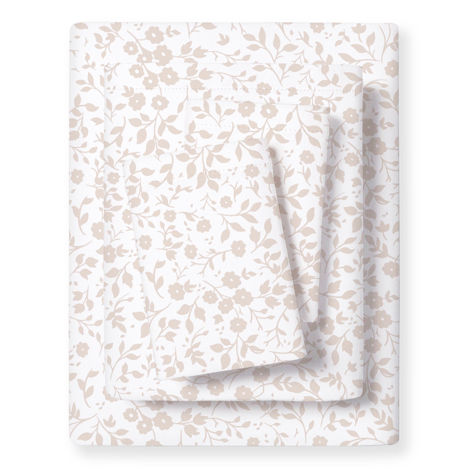 Organic Cotton Sheet Set - Gardenia - Makemake Organics