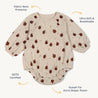 Organic Bubble Romper - Orchard - Makemake Organics