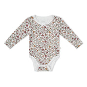 Organic Bodysuit & Foldover Pants Set - Woodland Sprig