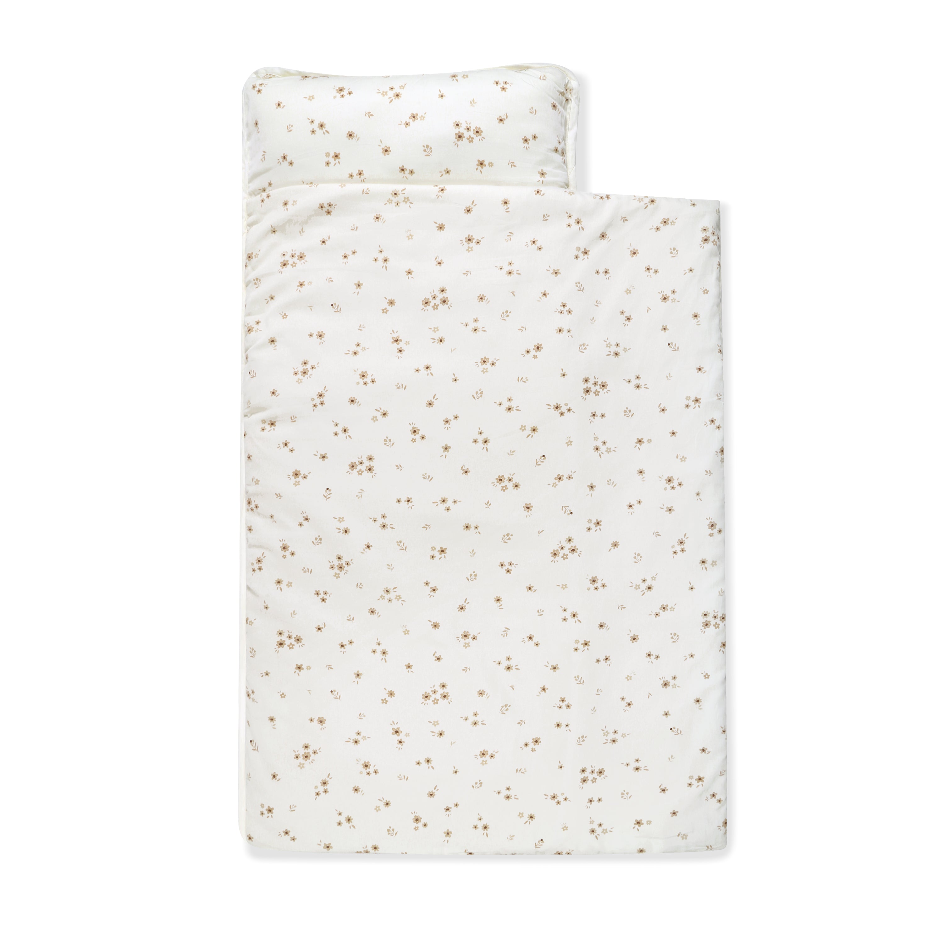 Organic Cozy Comfort Nap Mat - Bloom - Makemake Organics