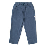 Organic Corduroy Pants - Navy