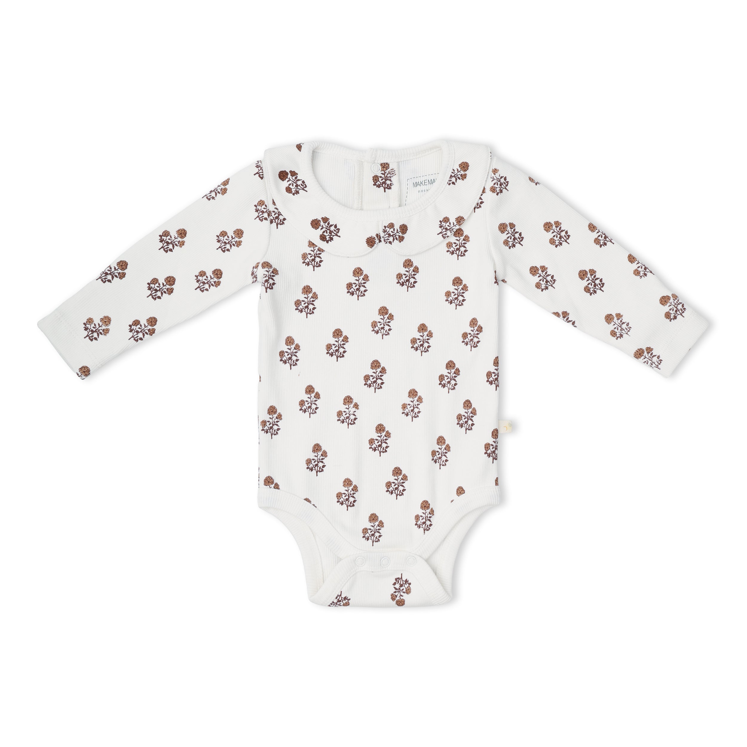 Organic Ruffle Collar Onesie & Pants Set - Loom