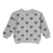 Organic Fleece Sweatshirt - Woodland Bear
