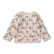Organic Quilted Buttoned Jacket - Wildrose