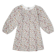 Organic Smocked Sundress - Woodland Sprig