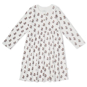 Organic Buttoned Dress - Loom