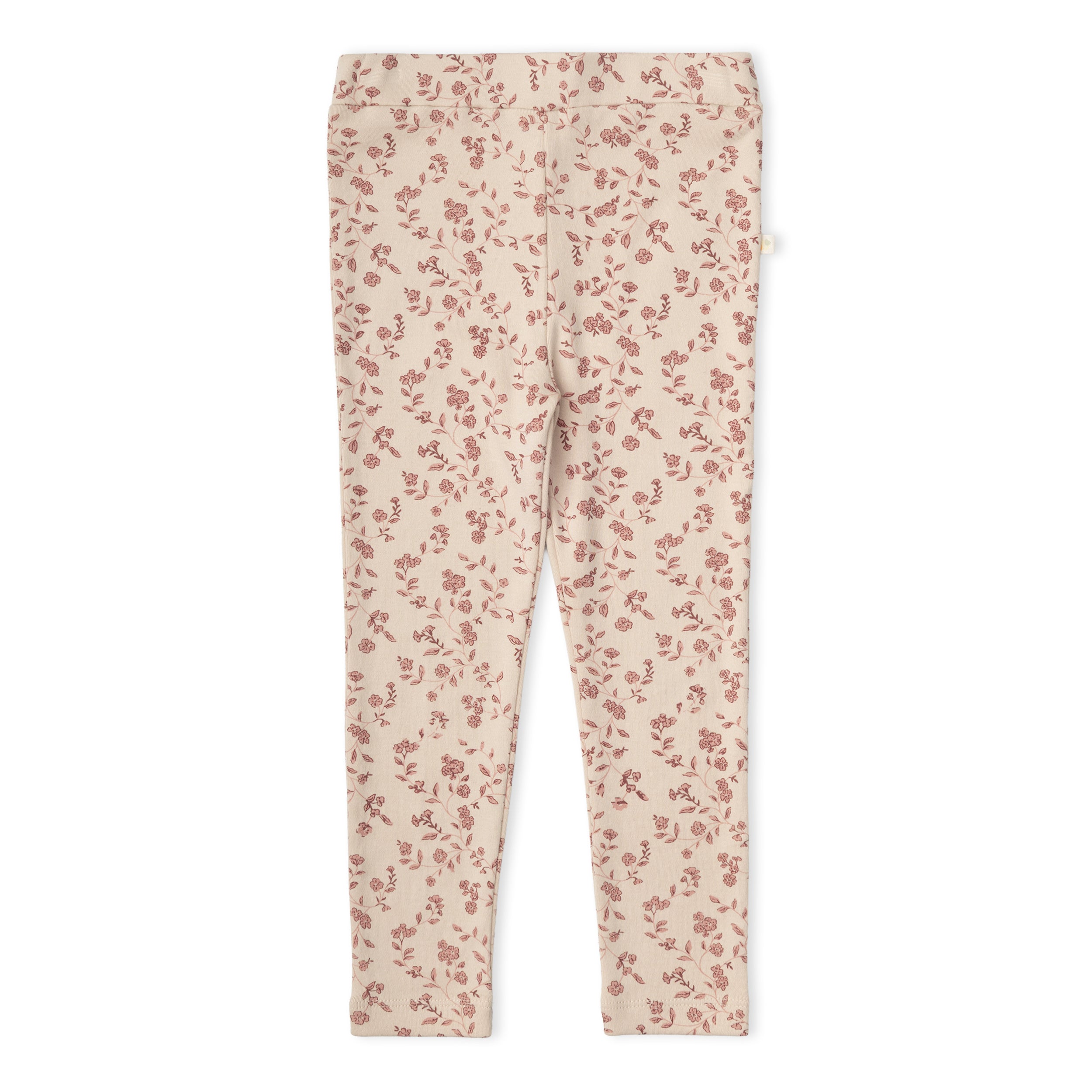 Organic Legging Set of 2 - Petal Whispers + Dusty Rose