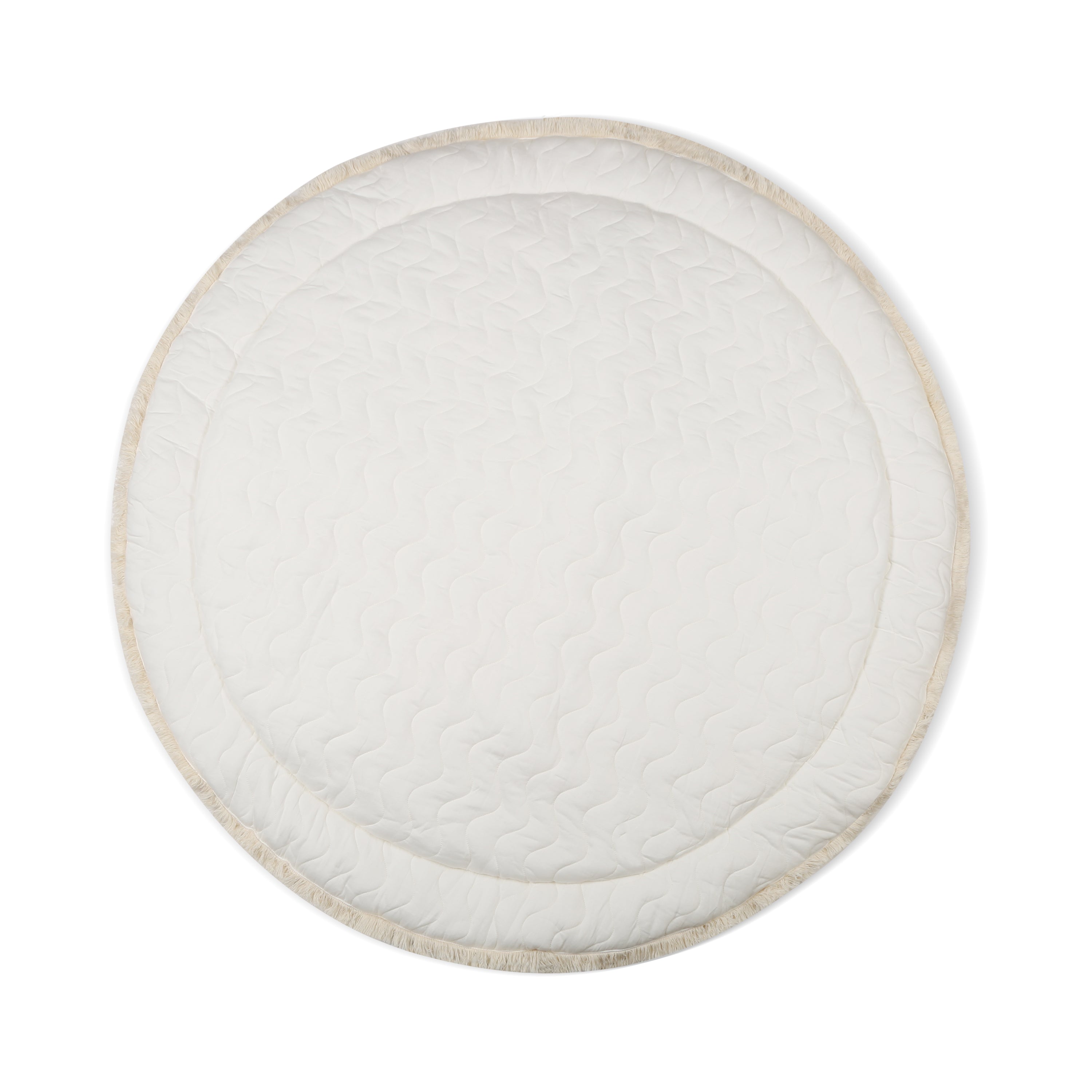 Organic Cotton Quilted Play Mat - Bloom - Makemake Organics