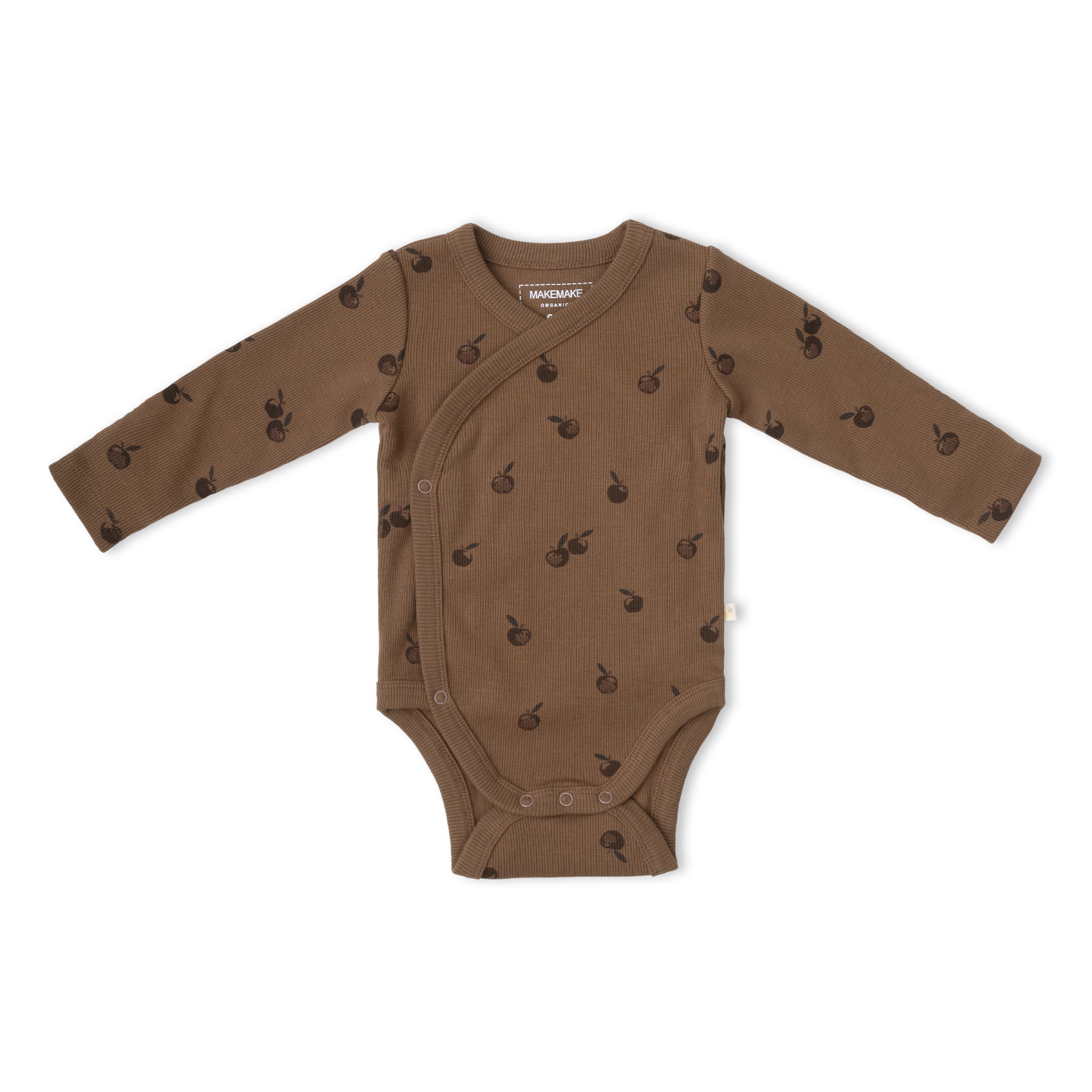 Organic Kimono Onesie & Pants Set - Apple