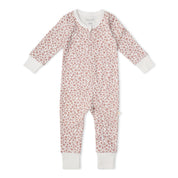 Organic 2-Way Zip Romper - Wild Petal