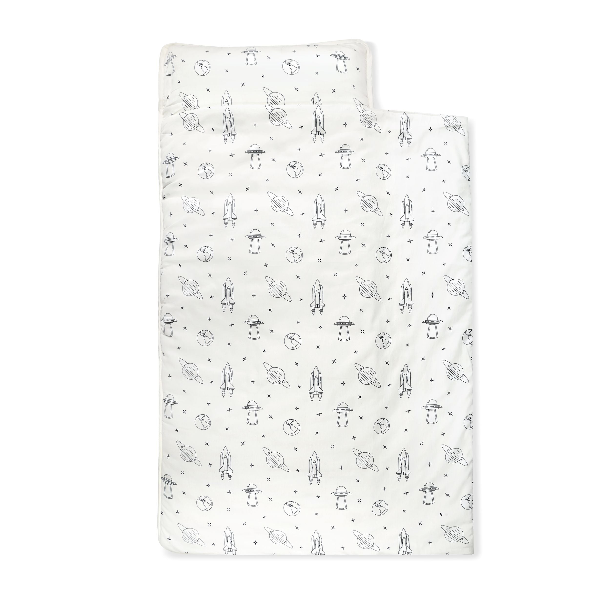 Organic Cozy Comfort Nap Mat - Astro - Makemake Organics