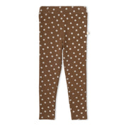 Organic Legging Set of 2 - Chestnut Bloom + Brown