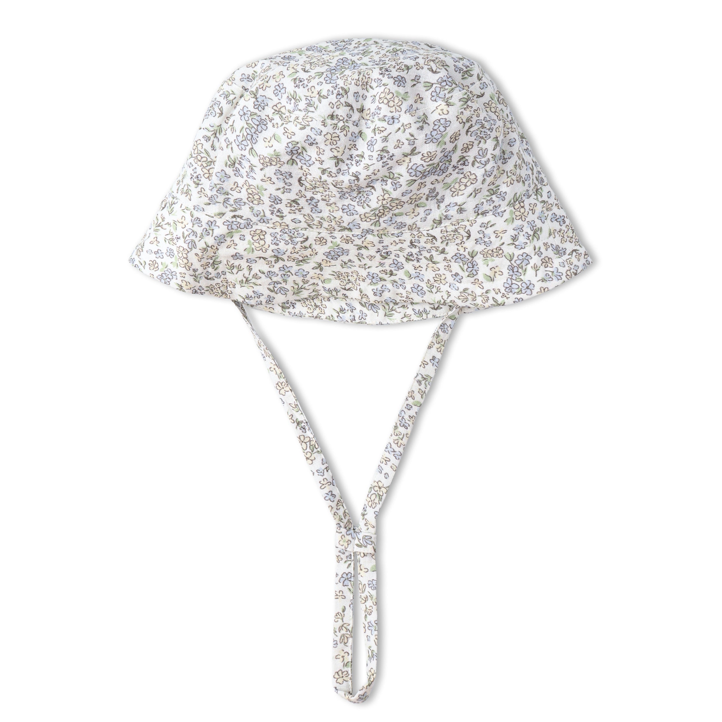 Organic Bucket Sun Hat - Tulle Floral - Makemake Organics