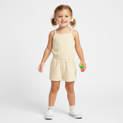 Organic Tank Romper - Butter Yellow - Makemake Organics