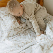 Organic Cotton Sheet Set - Dino Dreams - Makemake Organics